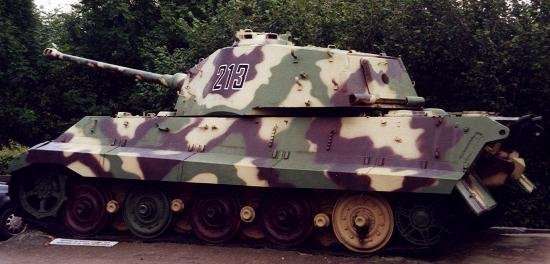 Kingtiger on display at LaGleize museum
