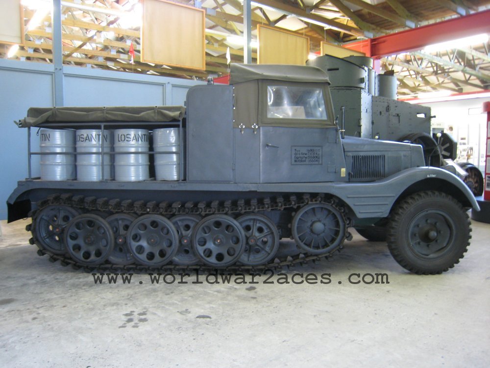 German Half Track Transport - Medium Contamination Truck