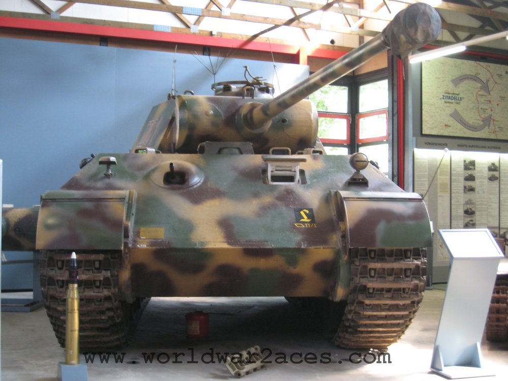 Panther Tank - Panzerkampfwagen V Panther Ausf. A (SdKfz 267)