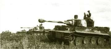 Tigers of sPzAbt.505 before Operation Zitadelle